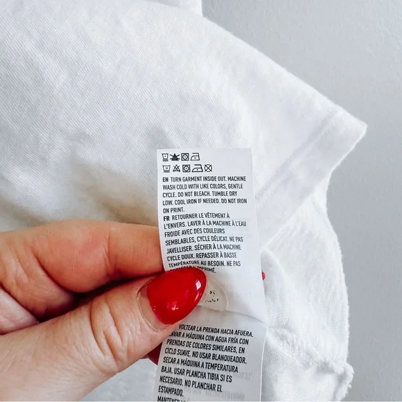 American Eagle White Graphic Shell of a Good Time Tee Size Small - Picture 6 of 7